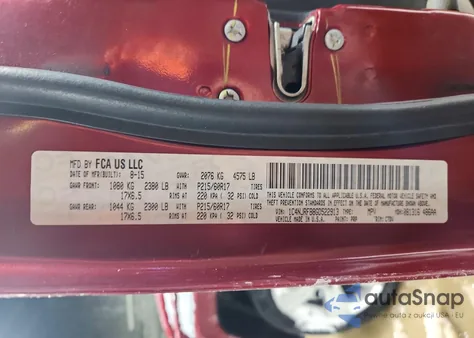 2016 Jeep Patriot Latitude из США, поврежденный, VIN 1C4NJRFB8GD522913